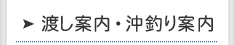 渡し案内 沖釣り案内