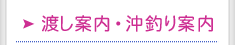 渡し案内 沖釣り案内